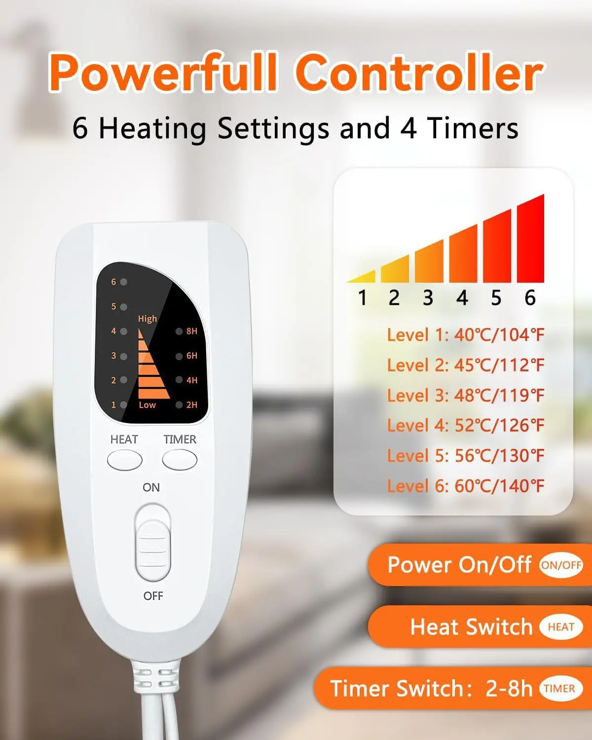 Foot Warmer, USB, 24W - detail 16
