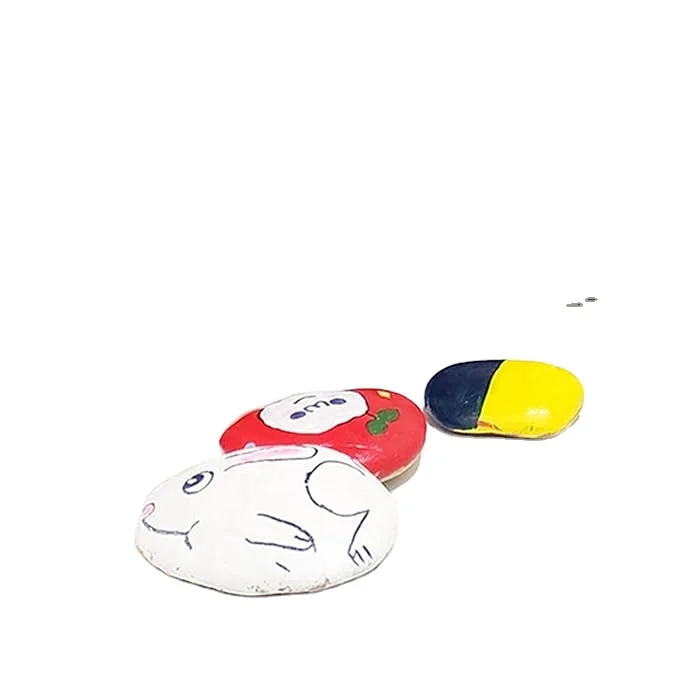 Teach Children to Play with Smooth Pebbles for Creative Art and Crafts by Painting Rocks manufacture