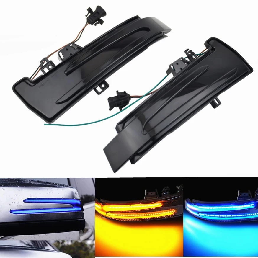 Dynamic Side Mirror Indicator Turn Signal Light For Mercedes-benz W218 ...