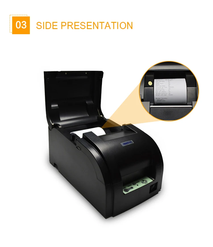 9 Pin Impact Dot Matrix Printer Support Pos Terminal With Usb