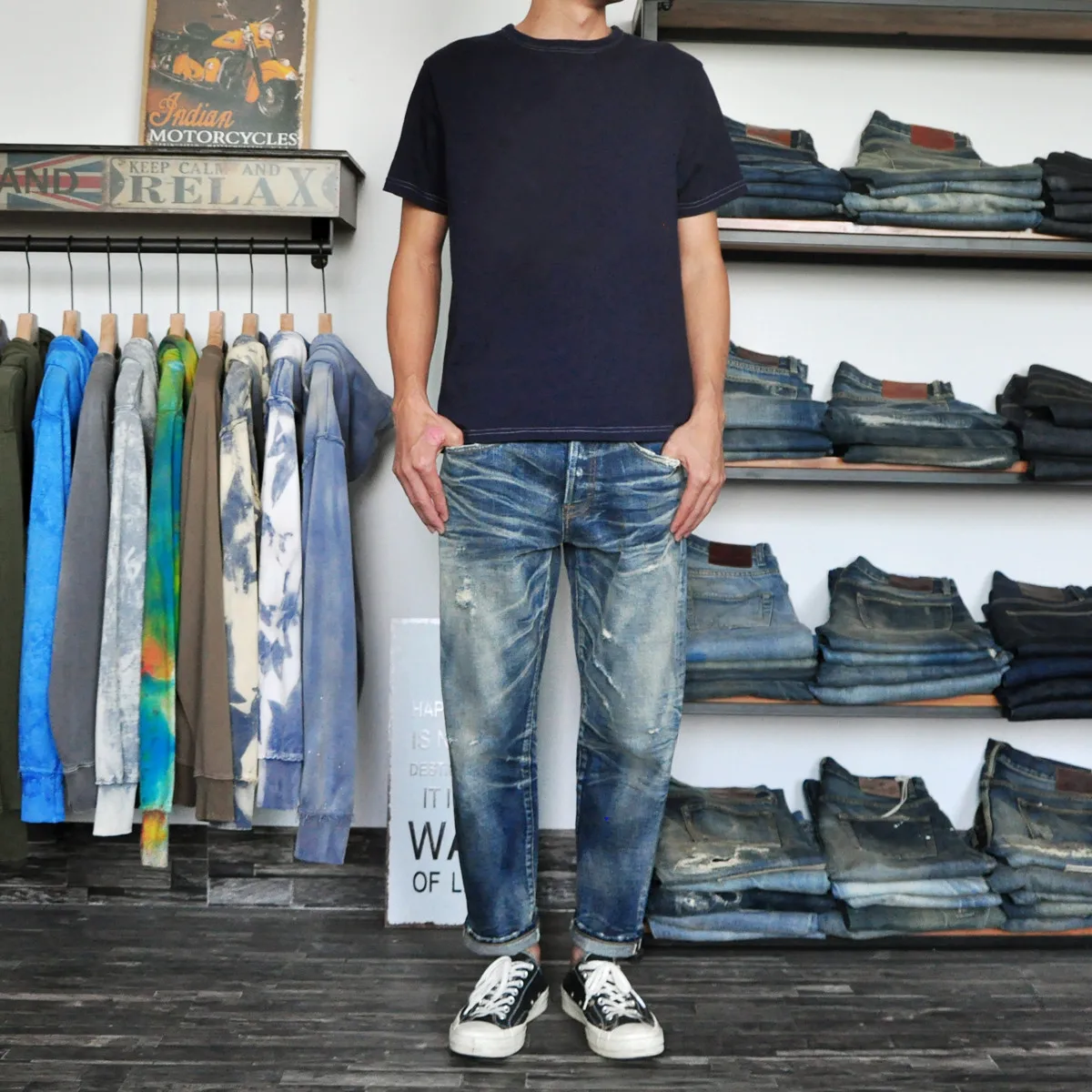 High quality men high class dropshipping stock mens selvedge denim jeans