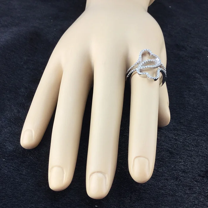 18k 金 5925 银水钻戒指欲女 - buy 环银 925,5925 银钻石戒指,中国月