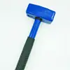 2.5 Kg blue head stoning hammer with fiberglass handle