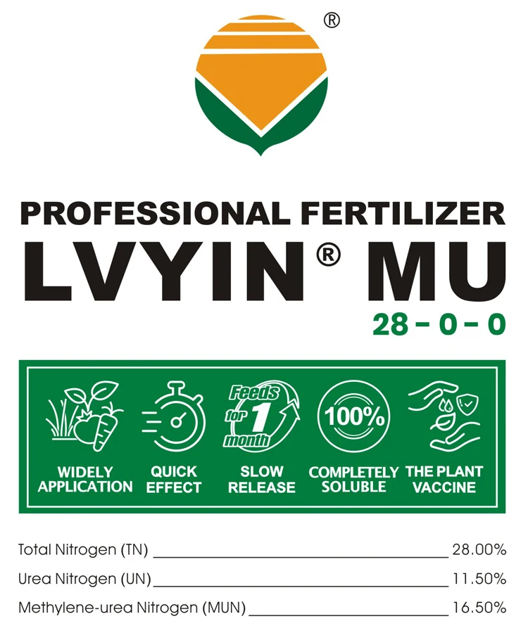 Mu 2800 Nitrogen Fertilizer Solution Methylene Urea Plus High