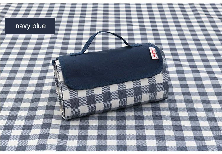 Wholesale waterproof beach picnic blanket oxford foldable beach mat for hiking