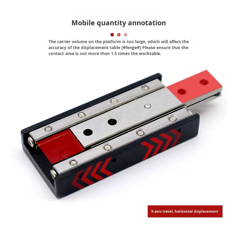 product vrt simple module linear manual x axis cross roller guide rail single axis displacement table micro workbench aluminum-15