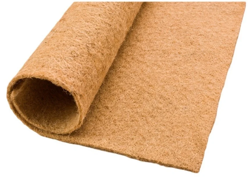 10mm Hemp Grow Mat 100 Natural Jute Fiber Biodegradable Seed Tray Microgreen Trays Jute Felt