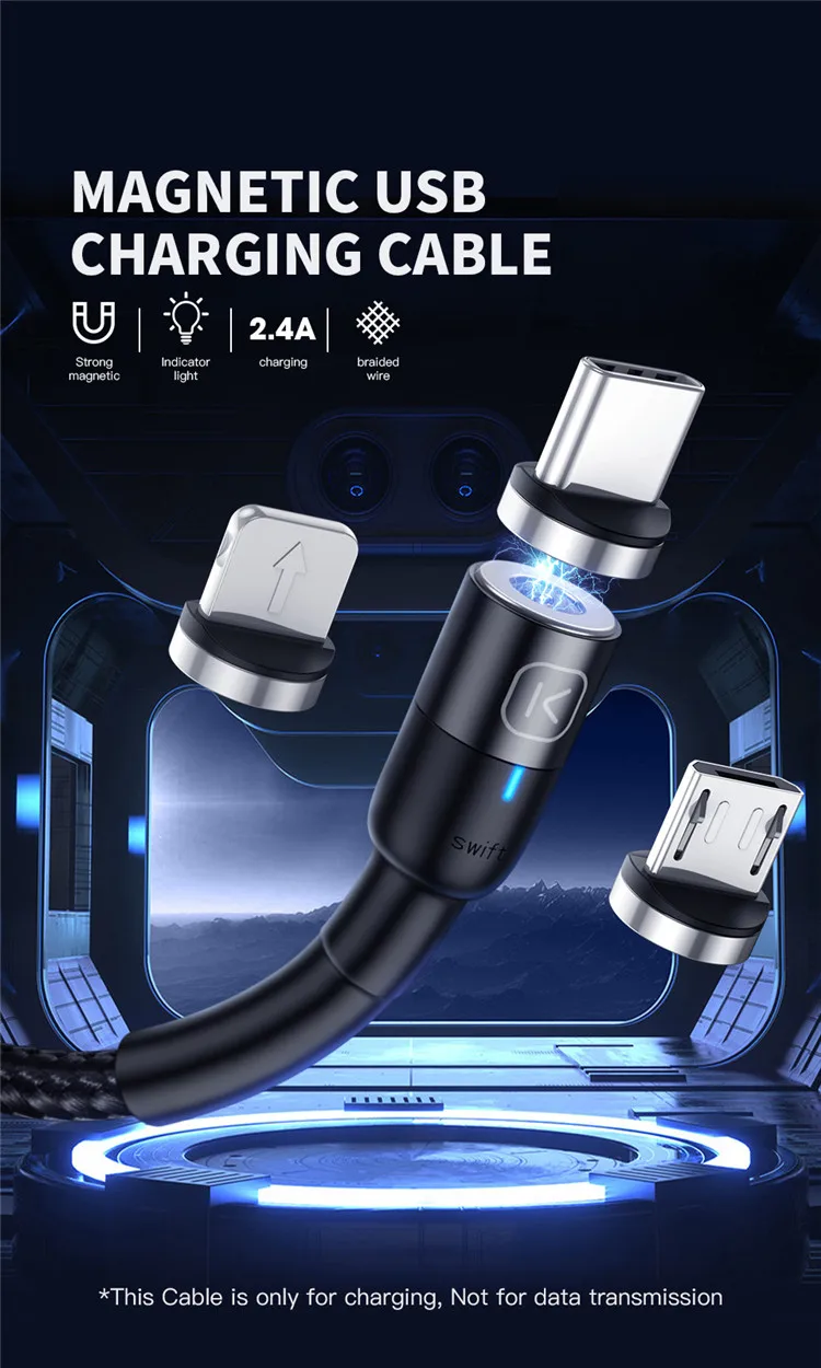 magnetic charging cable