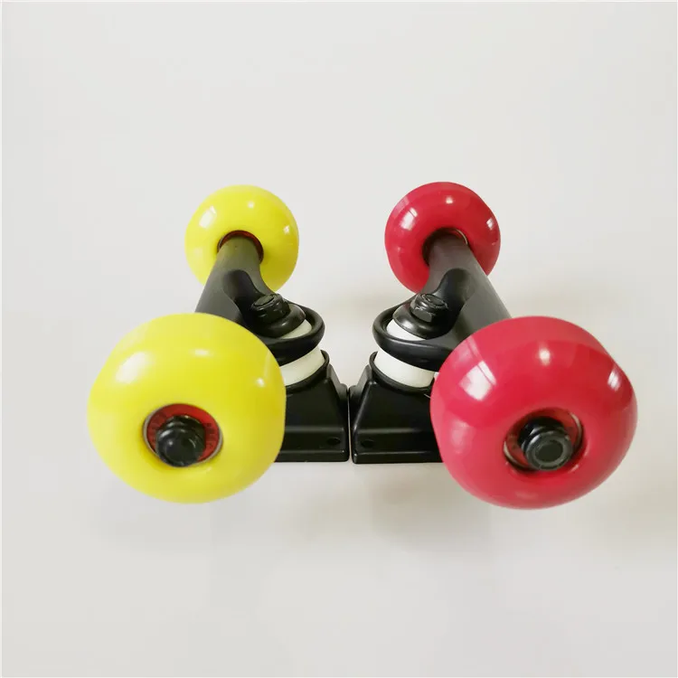 Brand Custom Skateboard Longboard Truck And Wheels Set 54mm Wheels + 5.