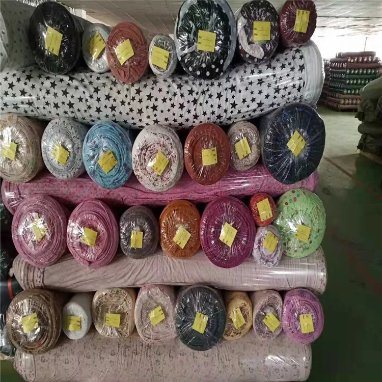 High End Stocklot Rayon Fabric Harga Kain Katun Spun Rayon Per Meter Price Dress Pattern Viscose Fabric In Keqiao Buy High End Stocklot Rayon Fabric Spun Rayon Dress Pattern Fabric Harga Kain Katun