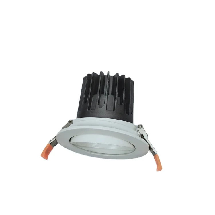 New arrivals adjustable cob luces low trim saa driver concealed spot lights 6 inch smd ceiling rgb recessed led downlights