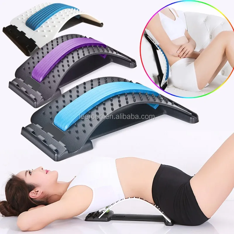 Back Stretcher And Waist Relax Mate Lumbar Stretching Device With 3