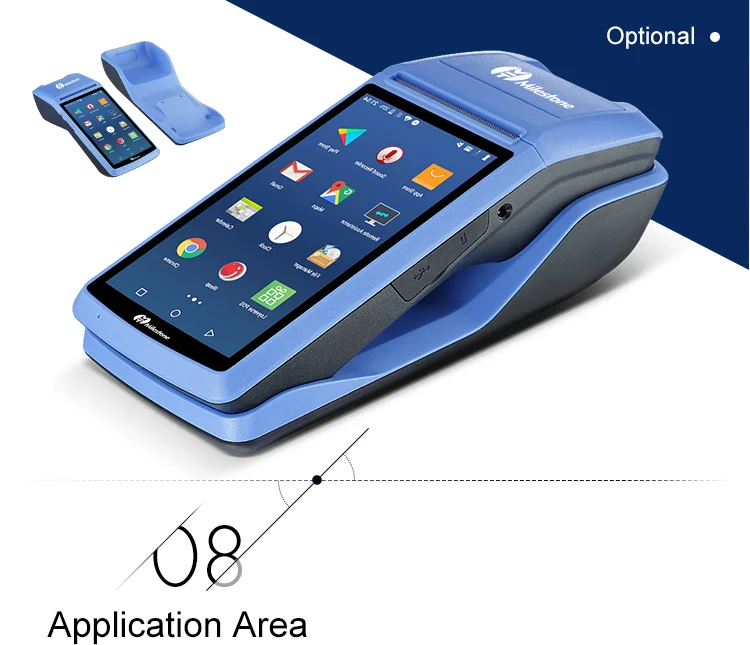 Mhtm1 Handheld Wireless Android Pos Terminal With Printer/android Pos