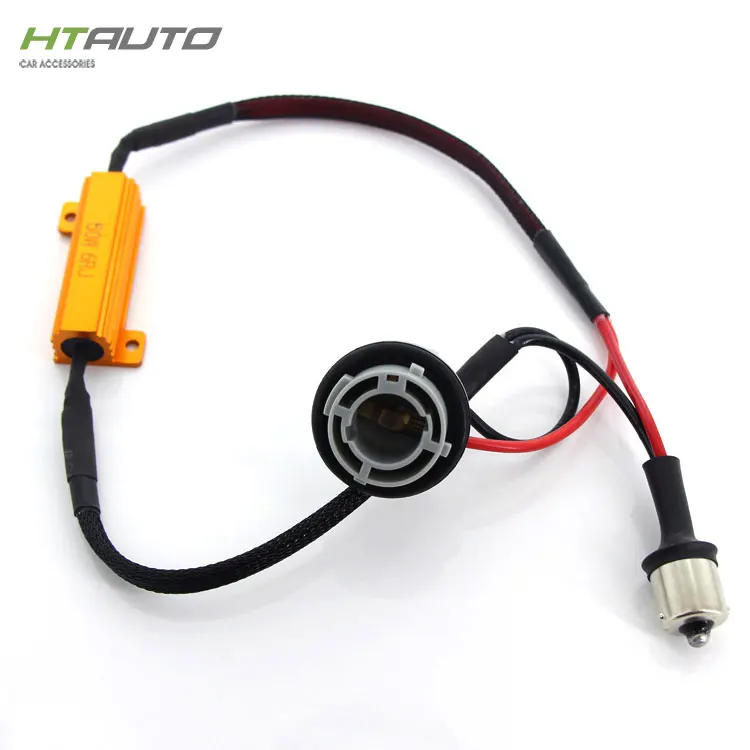 Htauto Hotsale High Power 25w /50w Led Load Resistor For Led Car