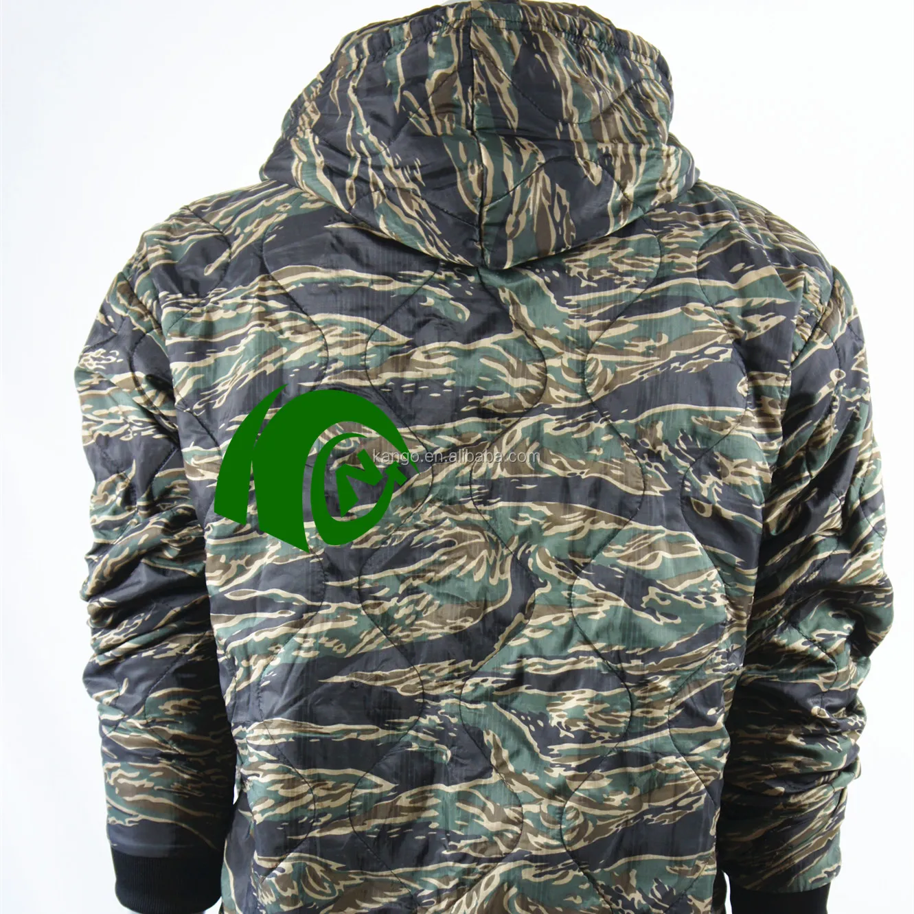 New Arrival Ready Tiger Stripe Camo Hoodie Hot Sale Woobie Hoodie In