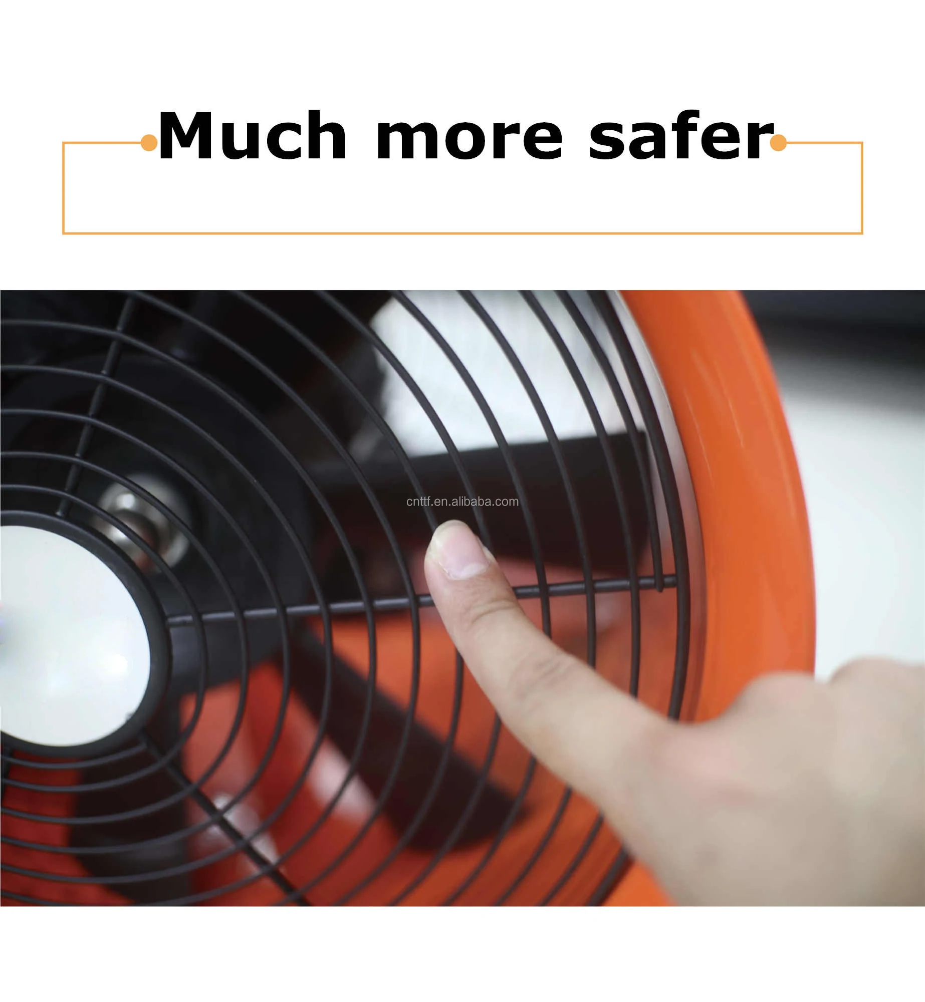 Portable Ducted Axial Fan, 8''10''12''14''16'', 380V, Aluminum - detail 8