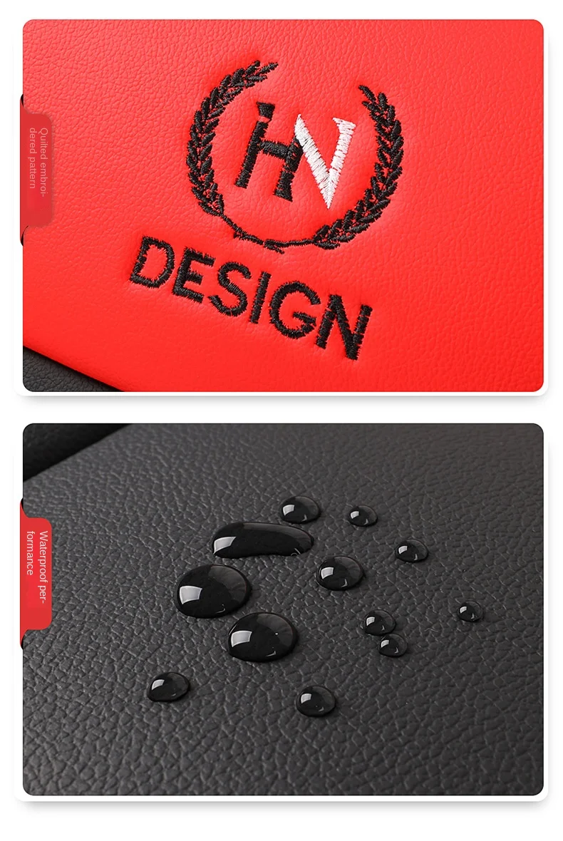Four Seasons Fully Surrounded Car Seat Cushion Front Generation Leather Polyester for Car Seat Supplies supplier