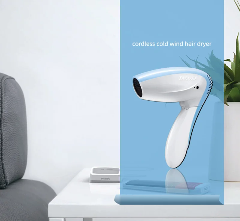 portable cordless hair dryer rechargeable wireless hair dryer