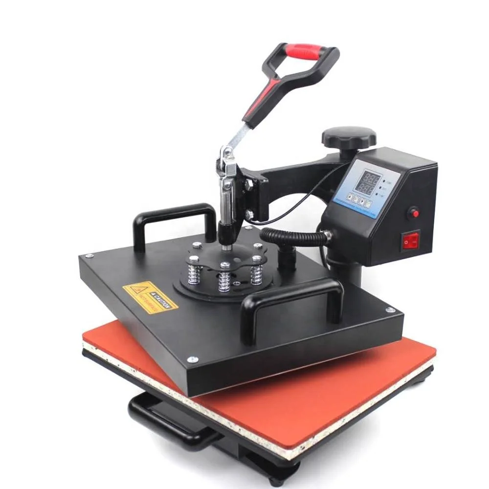 双显示先进的新型8合1组合热转印机升华热压机马克杯/帽子/t恤/板岩