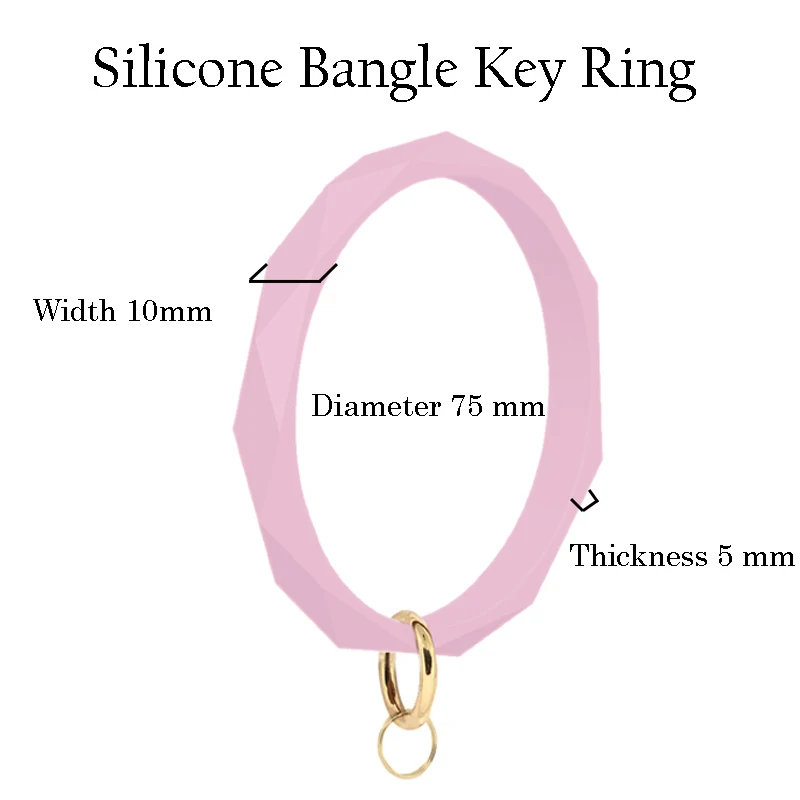 Key ring bangle oversize size