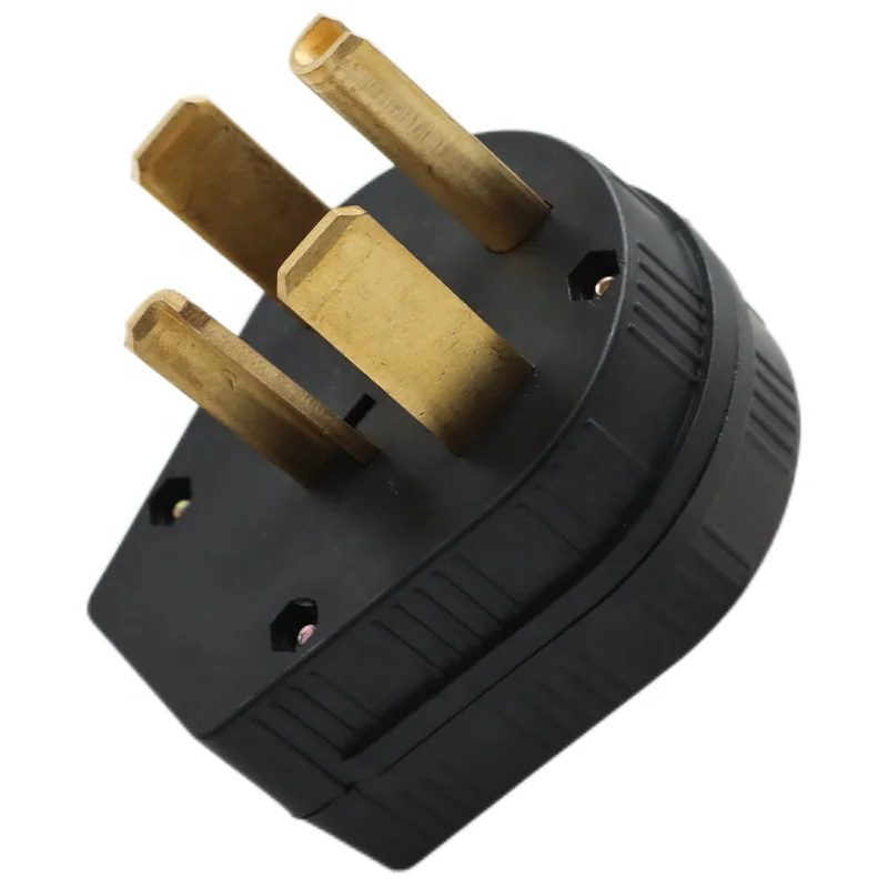 Nema14-30p American Quadrupole Plug 30A 125-250v American Industrial ...