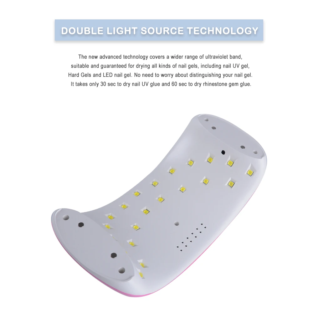 Best Wattage For Uv Nail Lamp Led Vs Safety Gel Curing 12W 120W Powerful Nails Fast Speed Light