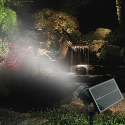 Waterproof IP65 RGB garden yard lawn spot light low voltage lamp outdoor lighting fixtures solar panel led landscape light