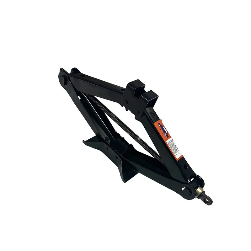 2t Mini Portable Hydraulic Lift Car Scissors Jack Car Hand Crank Labor