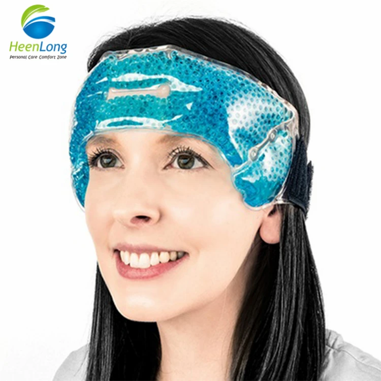 Reusable Gel Hot Cold Pack Head Band For Physical Cooling Fever Pack