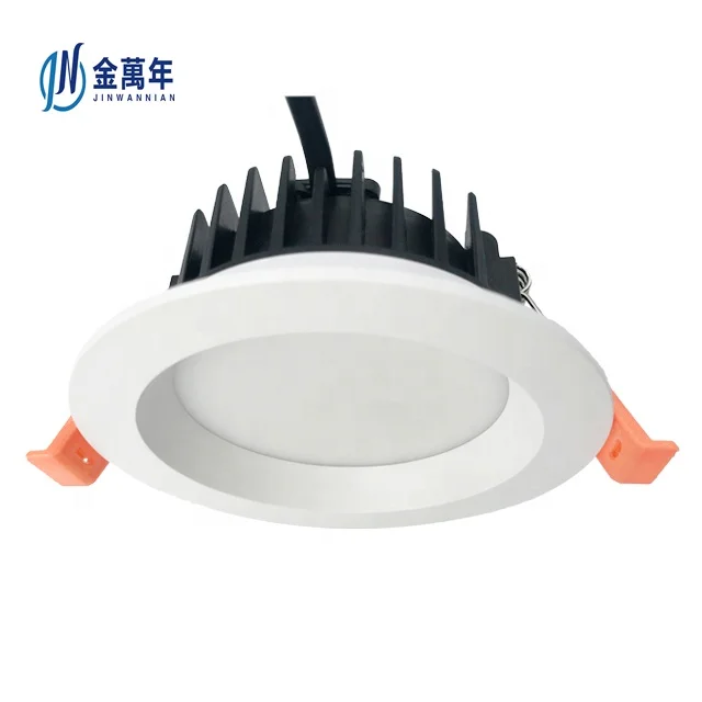 New designs dimmable luces recessed ceiling room light tri colour led slim downlight