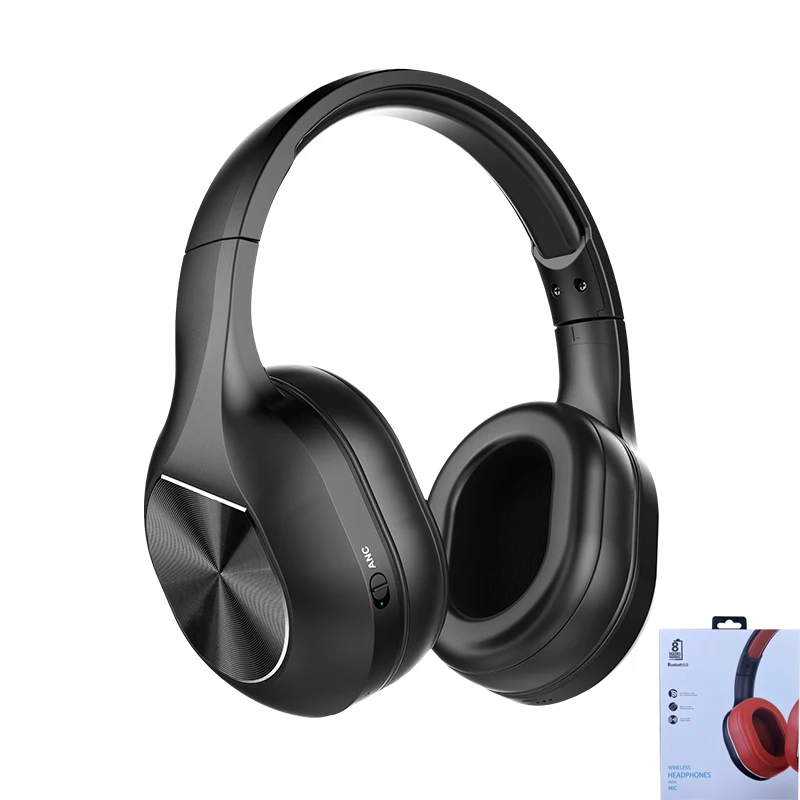 Factory Price Wholesale Adjustable Active Noise Cancelling headphones OEM ANC Foldable Headphone - ANKUX.COM
