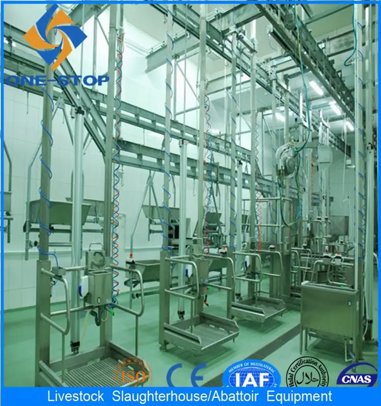 Cattle Cow Pneumatic Lift Platform for Cattle Slaughterhouse