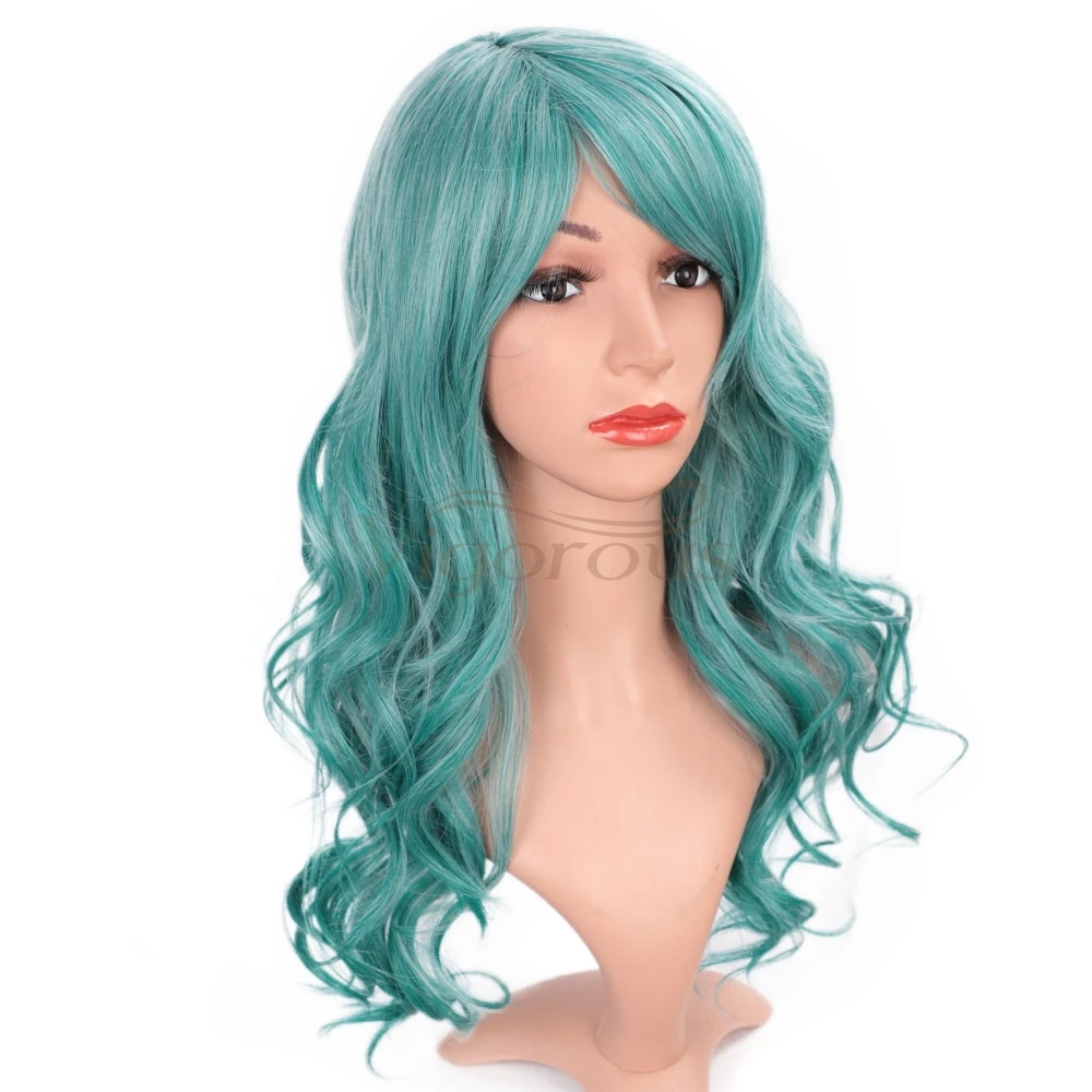 blue wig cheap