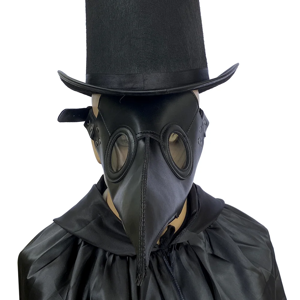 Plague Doctor Mask Dr Beulenpest Steampunk Leather Party Facewear Cosplay Gifts 