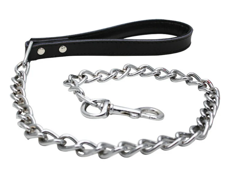 Wholesale 4 Colors Custom Pet Chain Copper Choke Dog Leash Chain With