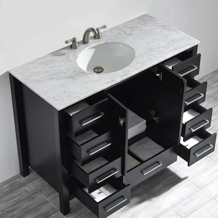 Y&r Furniture Wholesale particle board bathroom vanity Suppliers-4
