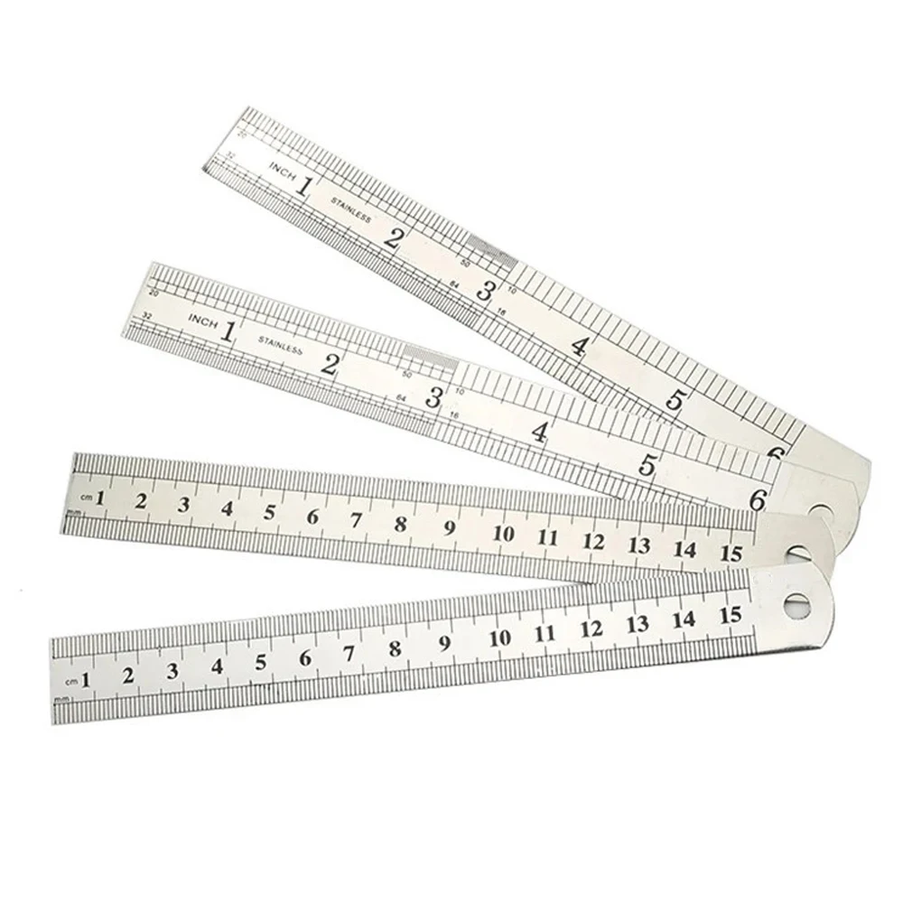 Buy BESTOYARD Stainless Steel Ruler Metal for Engineering Drawing 3Pcs 20cm  30cm 40cm Online at desertcartINDIA