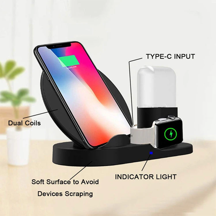 2020 Trending New Arrivals Multifunctional Portable 3 in 1 Wireless Charger