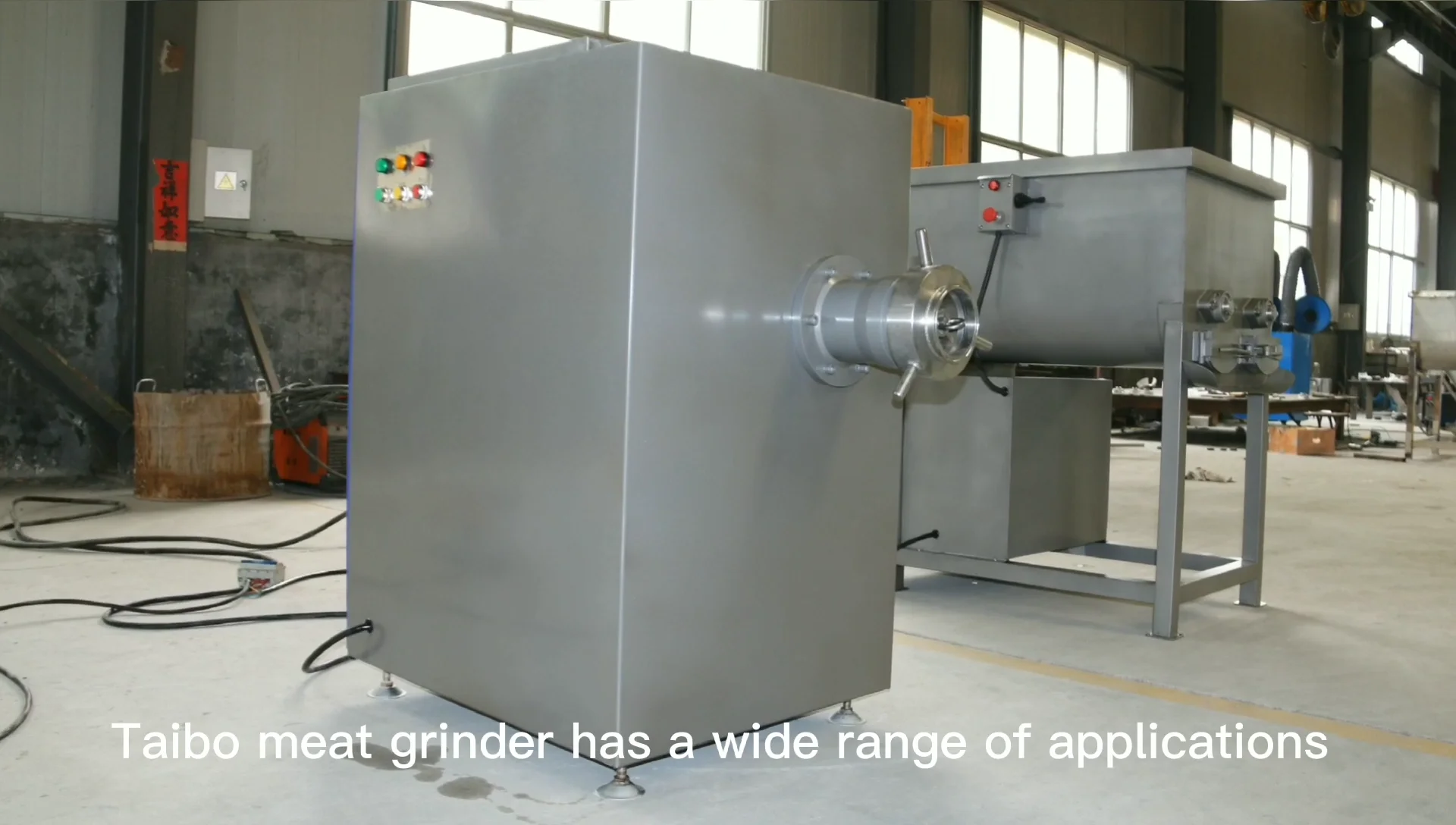 Sus304 Industrial Frozen Meat Grinder Machine Sausage Meat Grinder