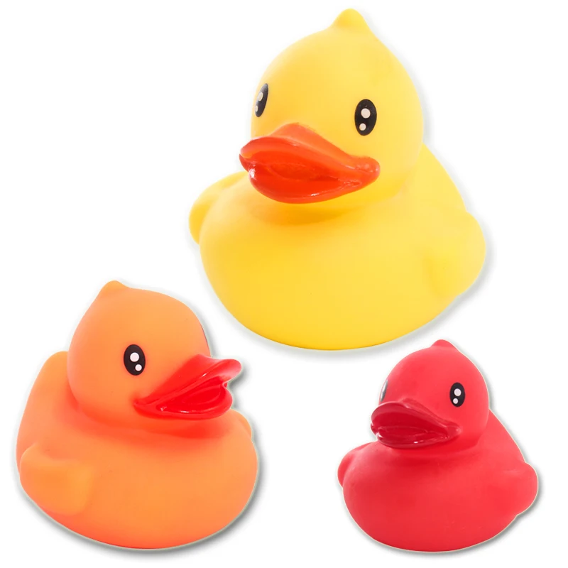 
Custom child classic plastic pvc colorful shower flashing light up bath toy rubber duck 