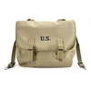 U.S. WW2 Canvas Messenger Bag with Shoulder Strap
