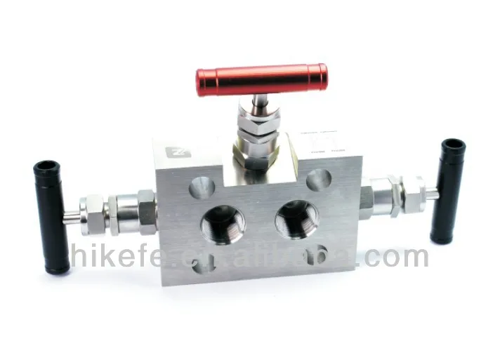 316 stainless steel 3-way valve manifolds instrumentation 3- valve ...