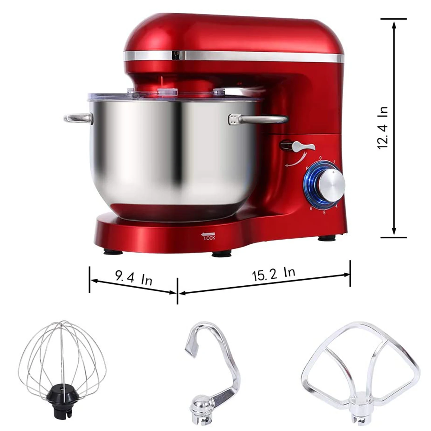 Wholesale Home Use Stand Mixers Customization 4l 5l 5.5l 6l 8l 10l