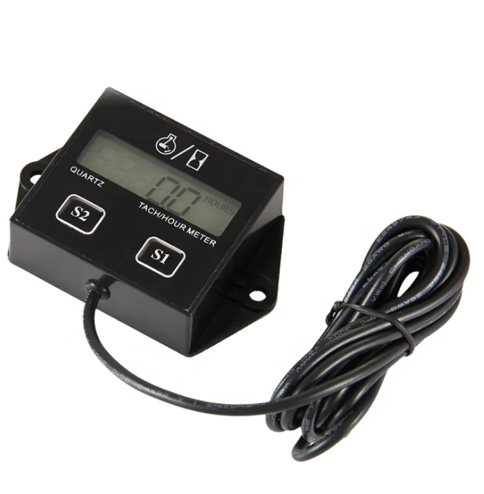 Doto Lcd Digital Speedometer Tachometer Hour Meter Tach Hour Meter