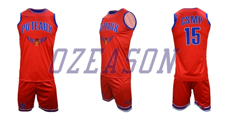 navy blue and red basketball jersey