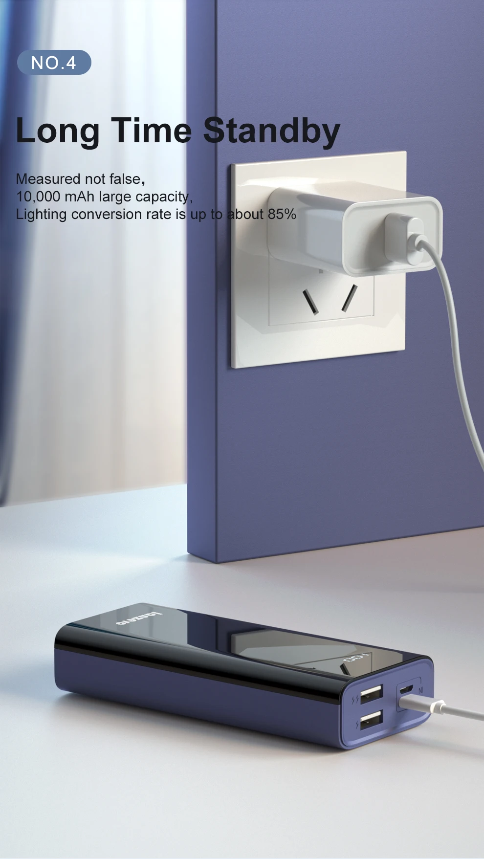 2020 New Type-C Micro Dual Usb Jack 10000Mah Mobile Phone Battery Charger Power Bank - ANKUX.COM