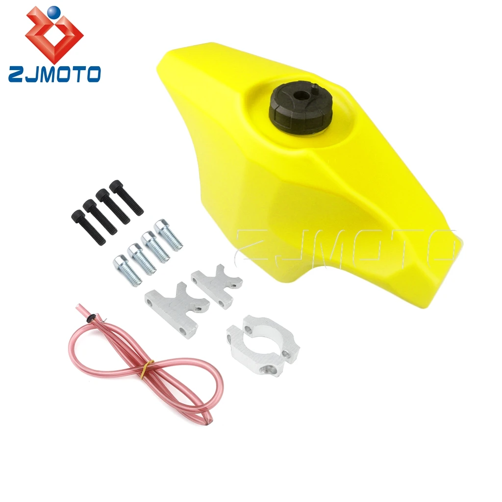 Motorcycle Dirt Bike Plastic Auxiliary Fuel Gas Petrol Tank For
