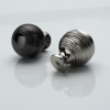 High quality GB UK zinc alloy kitchen cabinet door reeded knob and home Furniture cabinet handle zamak