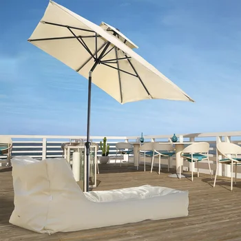 Double Roof Parasol Double Canopy Outdoor Market Patio Classic Patio Umbrella With Aluminum Pole And 8 Steel Ribs View Classic Patio Umbrella Peter Product Details From Ningbo Jiangdong Peter International Trading Co