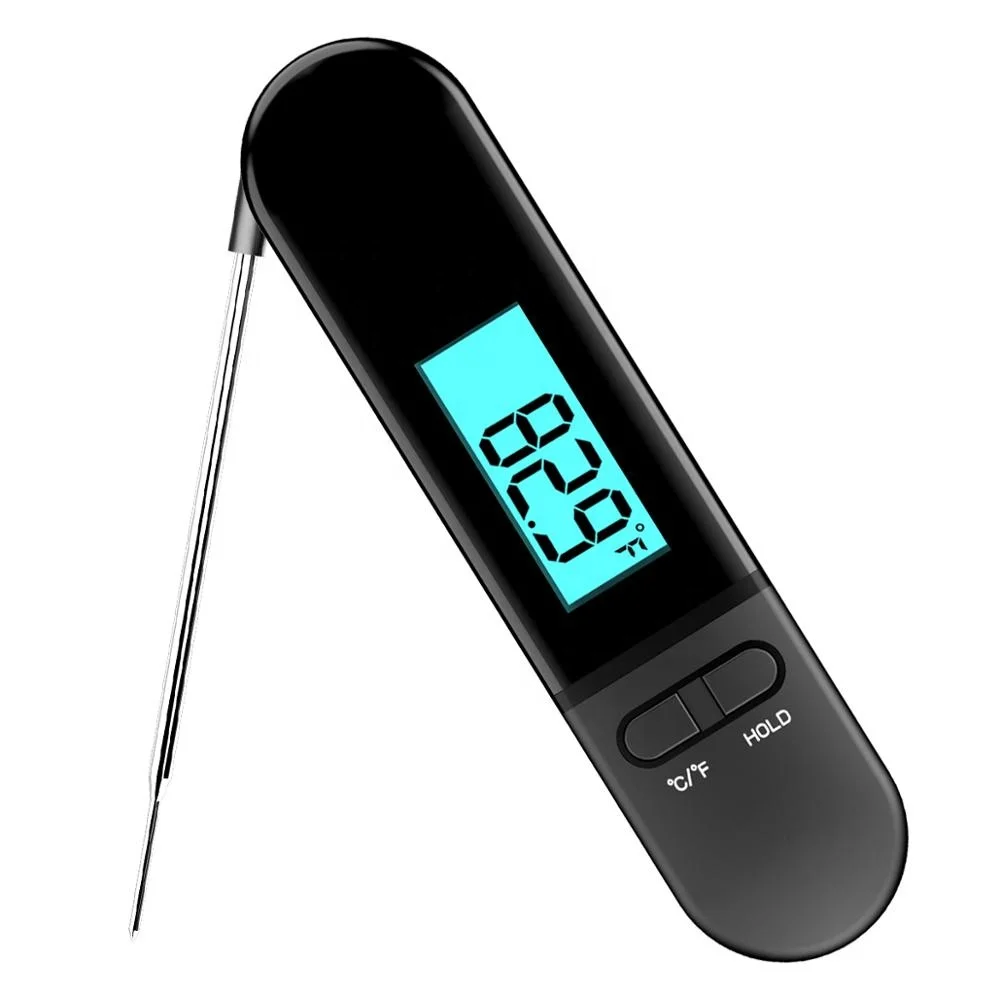 Fashion Design Waterproof Steel Probe Thermometer For Grilling Cooking